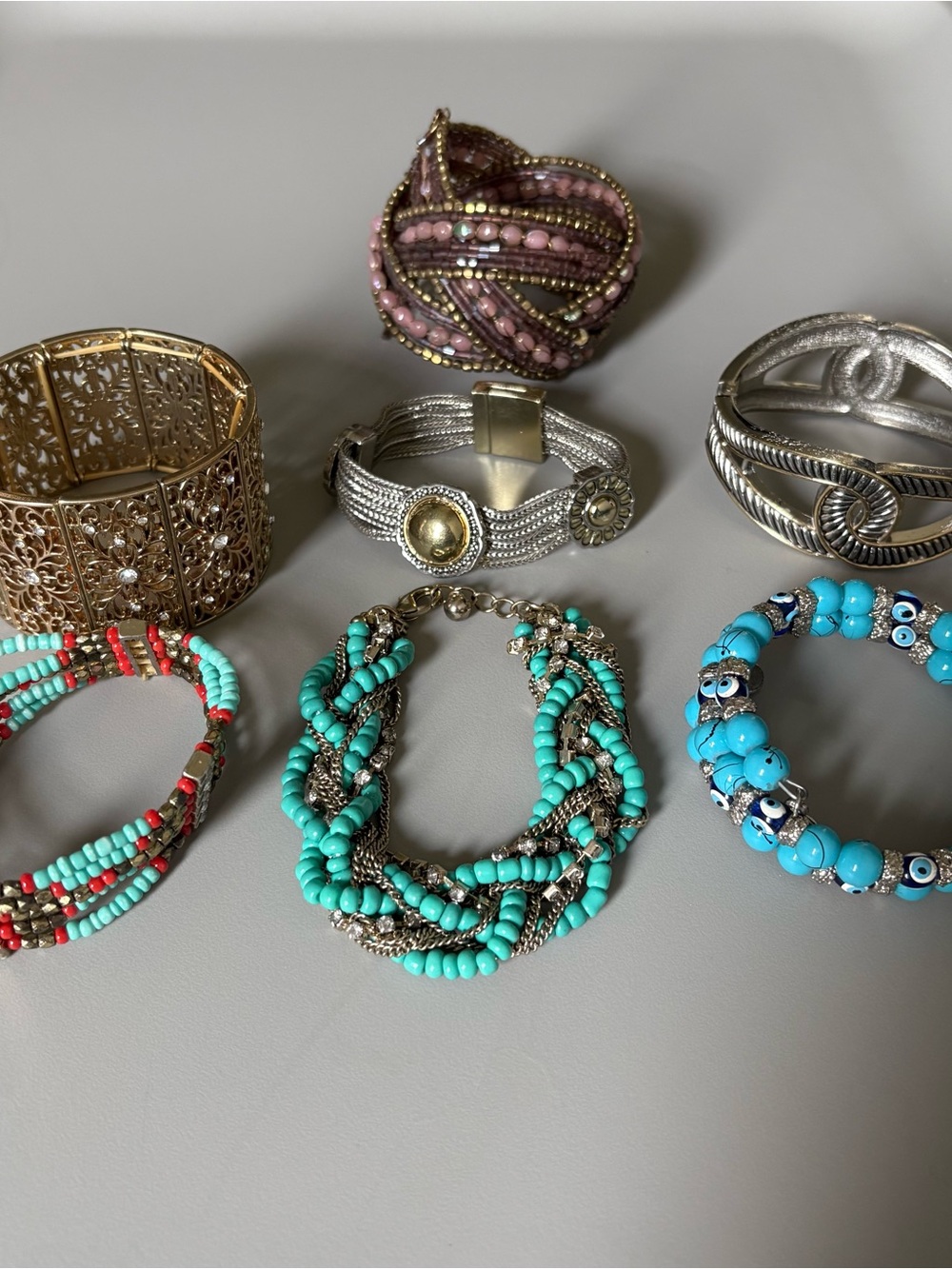 Bundle of Bracelets/Cuffs